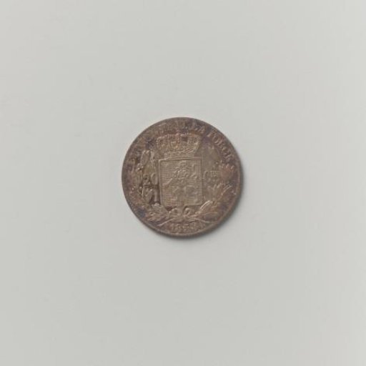 20 centimes of Belgium from Leopold I, 1853