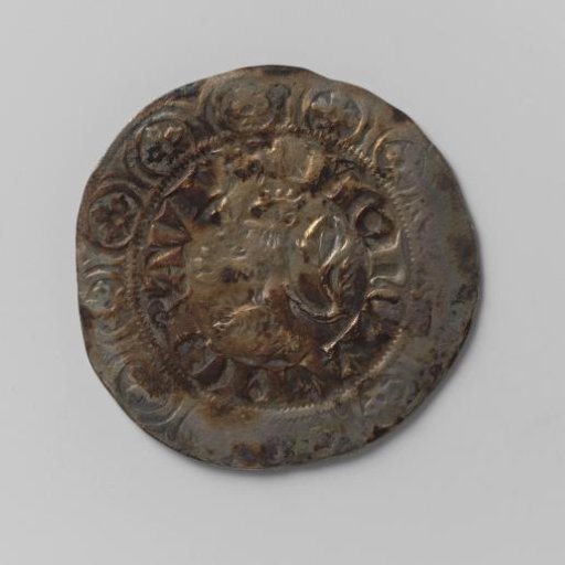 Luxembourg lion-gros of Jan van Bohemen, 1309-1346