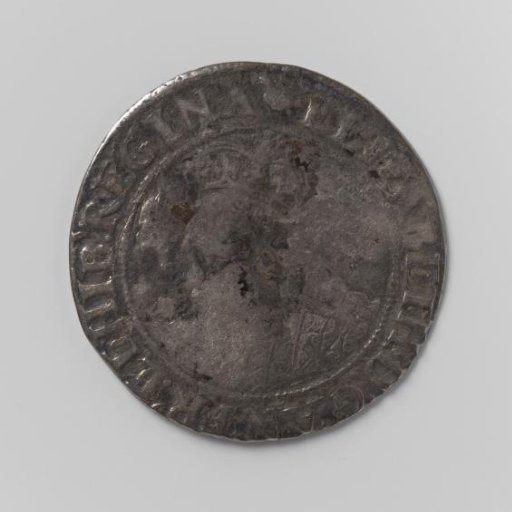 Shilling from England of Elizabeth I, 1558-1603