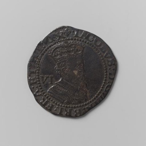 Sixpence from England of James I, 1624
