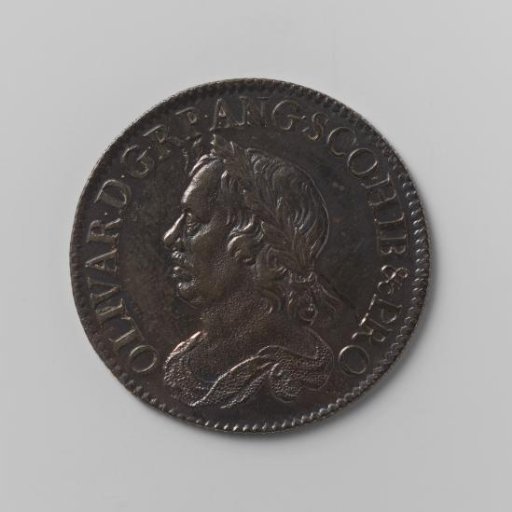 Shilling from England during the Protectorate of Cromwell, 1658
