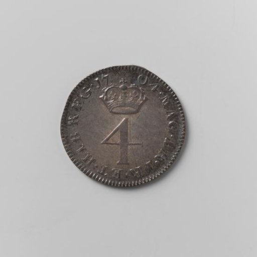 4 pence from England by Anne, 1704
