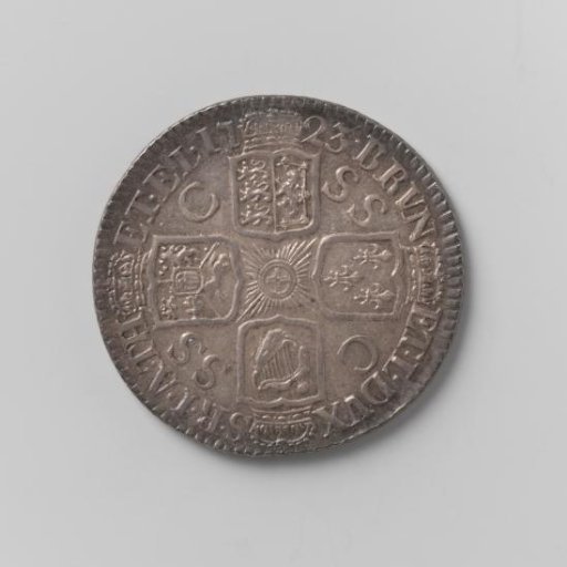Shilling from England by George I, 1723