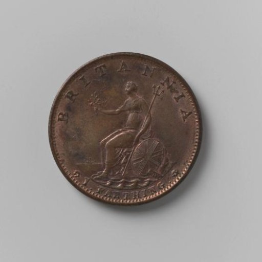 Farthing from England by George III, 1799