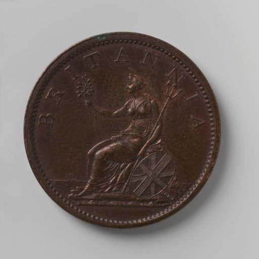 Penny from England by George III, 1806