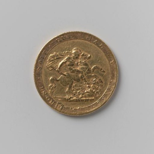 Sovereign from England by George III, 1820