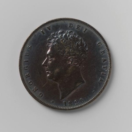 Half crown from England by George IV, 1826