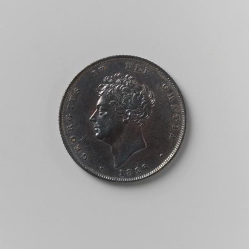 Shilling from England by George IV, 1826