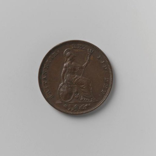 Farthing from England by William IV, 1834