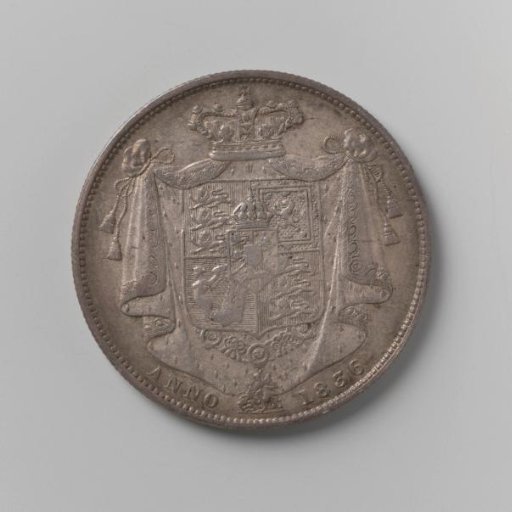 Half crown from England by William IV, 1836