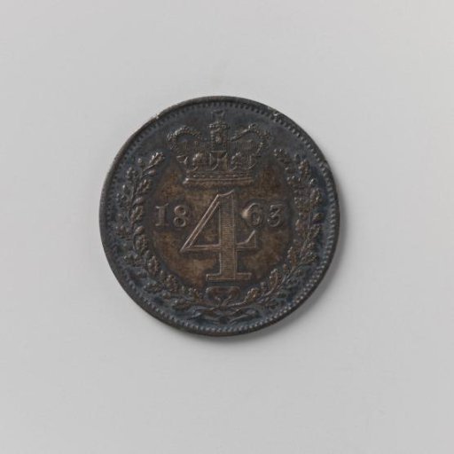 4 pence from England by Victoria, 1864