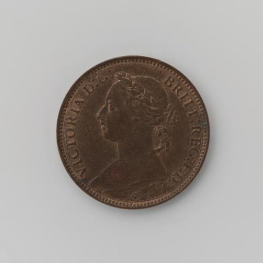 Farthing from England of Victoria, 1893