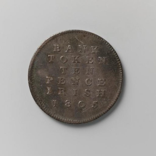 10 pence from Ireland of George III, 1805