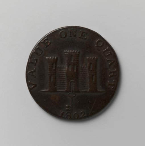 Quart from Gibraltar, 1802