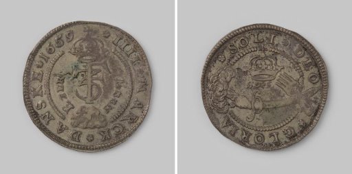 4 mark from Denmark of Frederick III, 1659