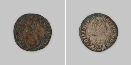 ½ grosso from the Republic of Bologna, 1376-1401