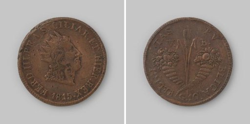10 grani from the Kingdom of the Two Sicilies of Ferdinand III, 1815