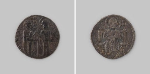 Grosso from the Republic of Venice of Doge Jacopo Contarini, 1275-1280