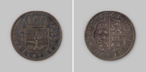Four reals from Spain of King Charles III, 1761