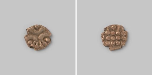 Gold fanam from Tinnevelly, India, under the Nayakas, 1520–1736