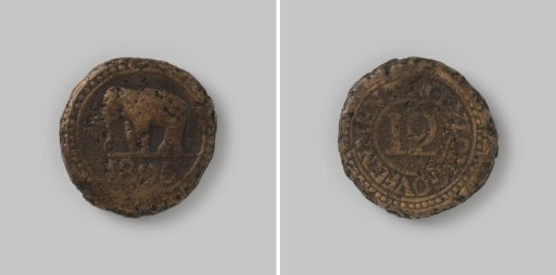 4 stivers of Sri Lanka, Ceylon, 1805