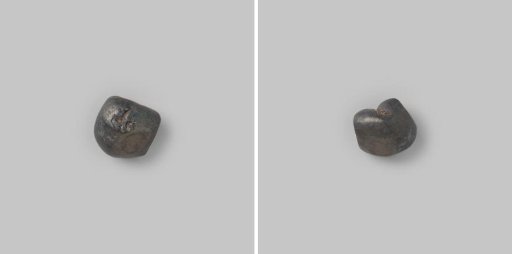 1/8 tical or fuang from Thailand, 1650-1850