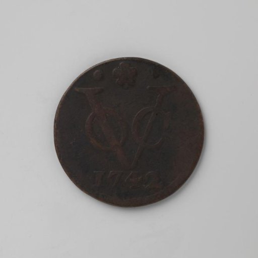 Duit of the VOC from Holland, 1742
