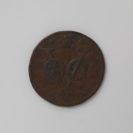 Duit of the VOC from Holland, 1749