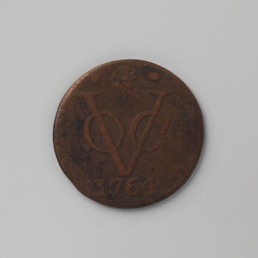 Duit of the VOC from Holland, 1764
