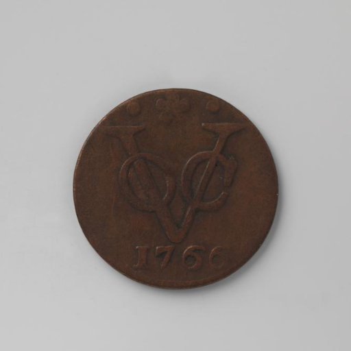 Duit of the VOC from Holland, 1766
