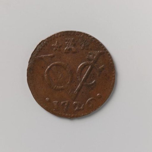 Duit of the VOC from Zeeland, 1726