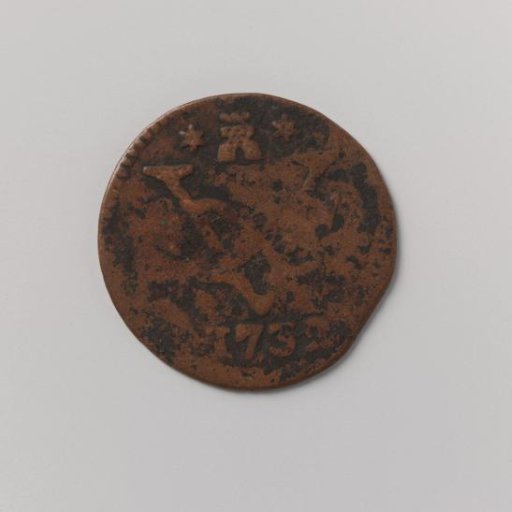 Duit of the VOC from Zeeland, 1732