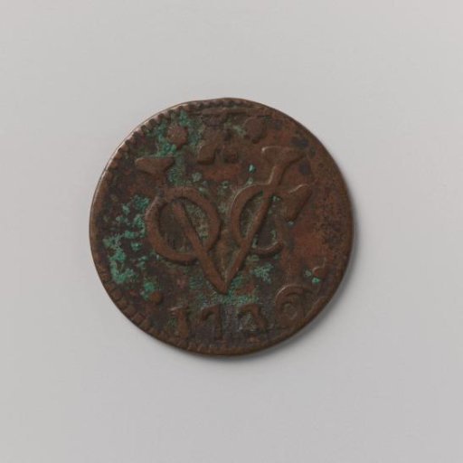 Duit of the VOC from Zeeland, 1736