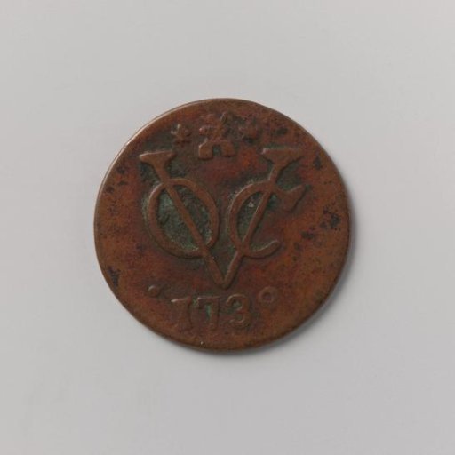 Duit of the VOC from Zeeland, 1738