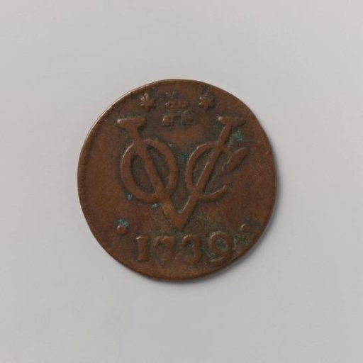 Duit of the VOC from Zeeland, 1739