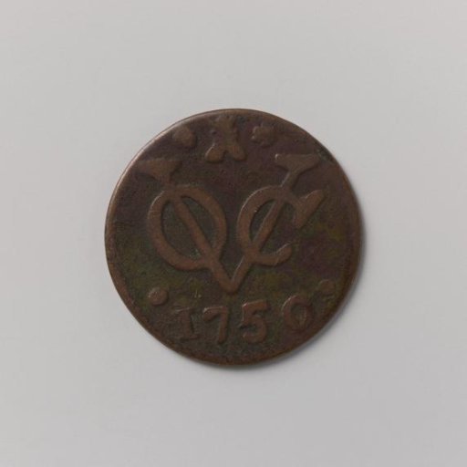 Duit of the VOC from Zeeland, 1750