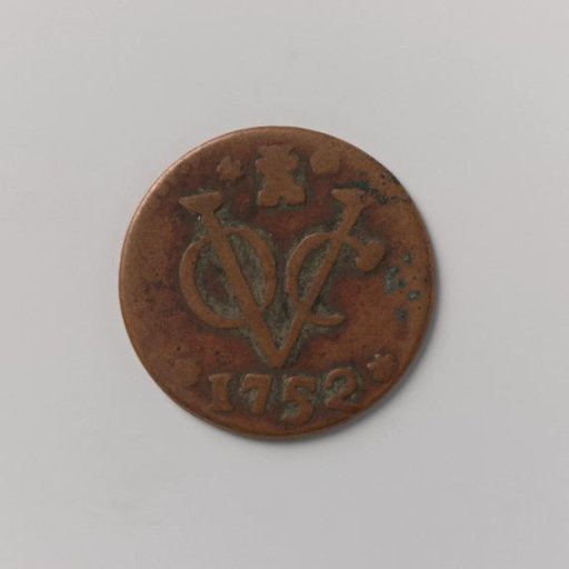 Duit of the VOC from Zeeland, 1752
