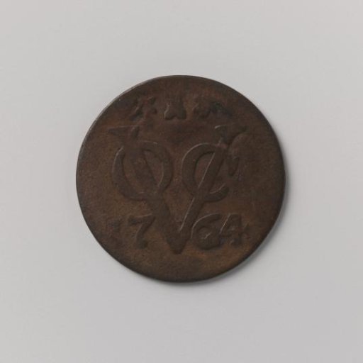 Duit of the VOC from Zeeland, 1764