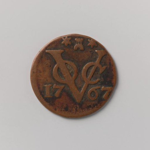 Duit of the VOC from Zeeland, 1767