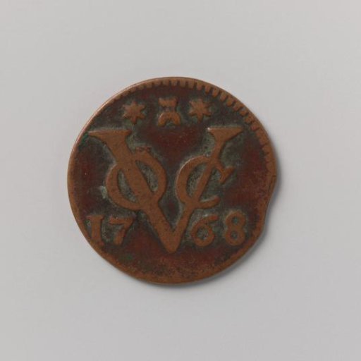 Duit of the VOC from Zeeland, 1768