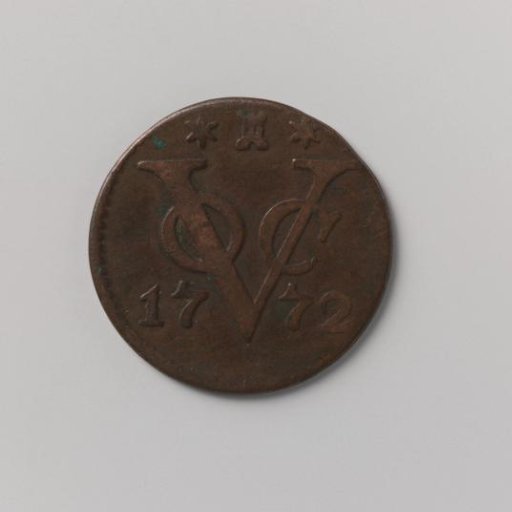 Duit of the VOC from Zeeland, 1772