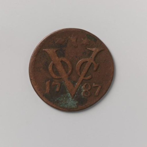 Duit of the VOC from Zeeland, 1787