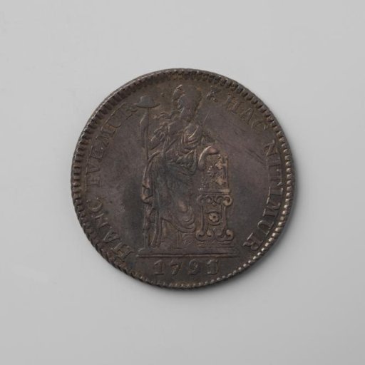 Guilder of the VOC from Zeeland, 1791