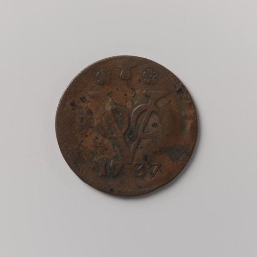 Duit of the VOC from Westfriesland, 1737