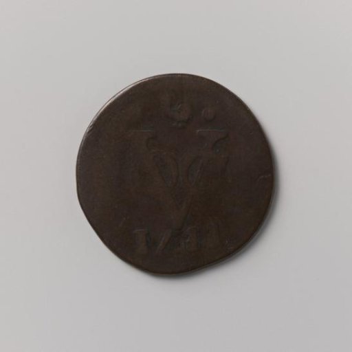 Duit of the VOC from Westfriesland, 1744