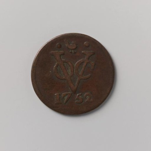 Duit of the VOC from Westfriesland, 1752