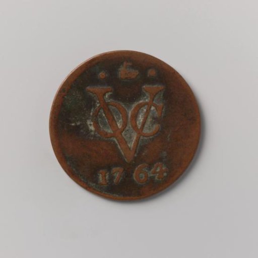 Duit of the VOC from Westfriesland, 1764
