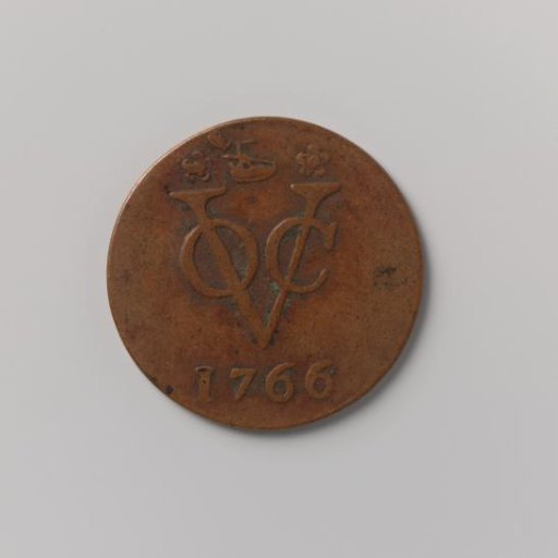 Duit of the VOC from Westfriesland, 1766