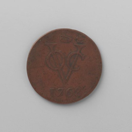 Duit of the VOC from Westfriesland, 1768