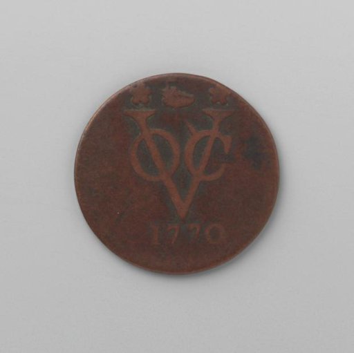 Duit of the VOC from Westfriesland, 1770